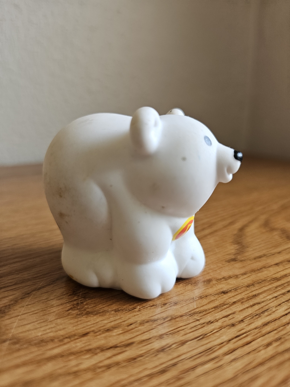 4/$10 Fisher Price Polar Bear Little People B Alphabet Zoo Animal Toy